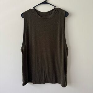 Lululemon Athletic Speckled Green Tank Top Large L